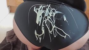 Sweet cream on my ass and feet