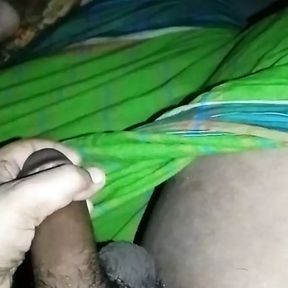 Horny desi localsolo  gay boy try to erect his cock rubbing with his thighs