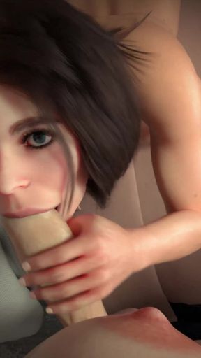 Must-see moment from &quot;POV Deep Throat: She Sucks Until the Cum Fills Her Mouth - Uncensored Hentai&quot;