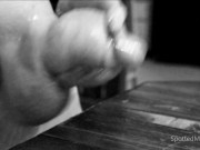 SpottedMonster Enjoys a Breakfast Squirt and Slurp - So Yummy 211213
