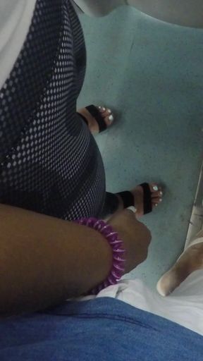 Horny Stepmom Touch a Stranger in Train! | Should I Tell My Stepdad This?