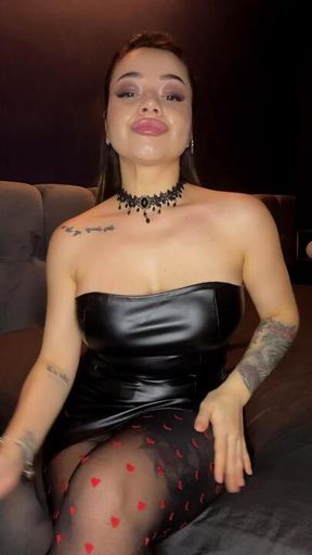 Nylons and Cum Denial