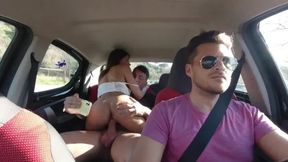 Latina Amateur MILF Anal and Blowjob in Uber