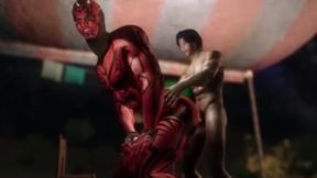 Darth Maul Gets Fucked Deep In His Asshole By Gay Jedi