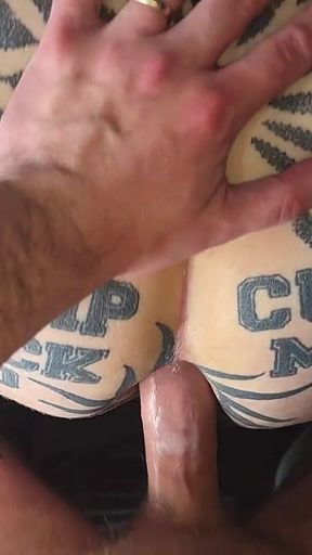 Pervy Taboo Step Dad Saved Anon Cum for Me to Creampie Eat From His Ass