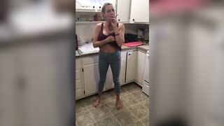 RachelHH22 Pee inside kitchen!