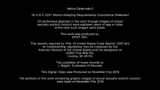 십대 소녀 앤서니 카터의 엉덩이 섹스 솔로 영화