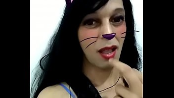 Pretty Ladyboy live in facebook