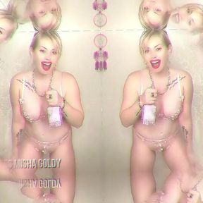 You look so damn stupid and ugly with that dildo in your hands! I will show you!