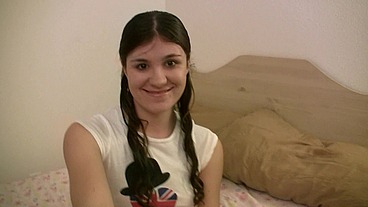 Purefilmstv - Inexperienced girl wants the job so she masturbates and sucks boss's cock