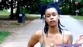 Southern Siren Bria Pumper Steps Out of Her Dress on ATL Streets