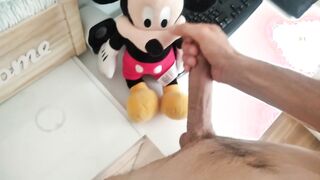 I Plow Mickey Mouse and I Give Him A Few Hard-Ons With My Massive Meatpipe Until I Jizz