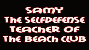 Samy the martial arts teacher of the beach club