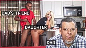 Brandi Bae Gets Dicked Down By Her Father's Black Friend