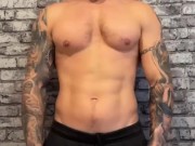 FAMOUS ONLYFANS MALE PRESENTING HIS FAT COCK