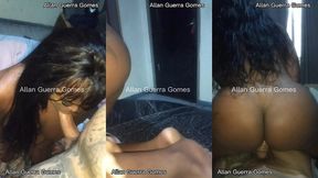parte 1 negra muito gostosa com a bunda enorme fica de quatro e so da o cuzinho para o lutador de mma allan guerra gomes