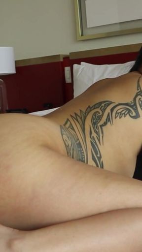 Captivating moment from &quot;Hungry Asian plays with big dick&quot;