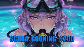 Scuba Gooning #20D: Neoprene Lung Lock: Scuba Mistress Steals Your Breath (Animated, Music, Text)