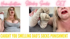 Caught You Smelling Step-Dad’s Socks Punishment