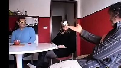 The husband takes his wife to Alex Magni to get her fucked in the arse