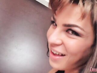 Hot Transsexual Sabrina Xavier Rides His Knob Then Screws His