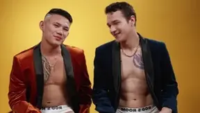 Rod's Room: Cauk/Lat Twinks Share the Rough