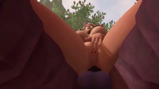 Hot redhead elf rides Illidan Stormrage | Warcraft Parody