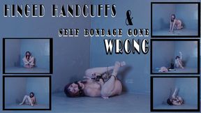 Unboxing in Hinged Handcuffs + Self-Bondage Gone Wrong