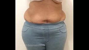 Showing my HUGE Curves when changing dress