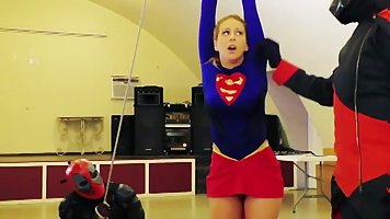 Supergirl was captured and fucked