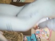 Sexy smoker Roxy blue eyed rebel angel teen smoking fetish, step, innocent
