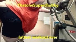 ThatoneSuperchubby Fattest Workout Ever