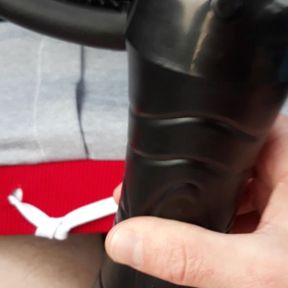 In car flash dildo