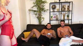 Stella Leroy Fucked in Threesome