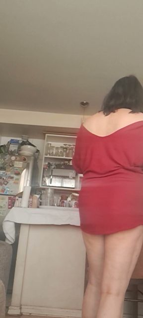 Stepmom Touching Her Pussy