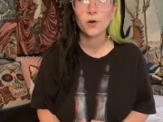 BigTittyGothEgg Dick Size 101