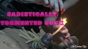 MISTRESS NYX - SADISTICALLY TORMENTED COCK (EXTREME POV)