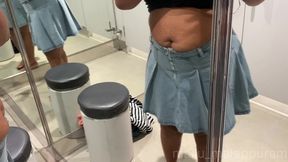 mallu wife trying sexy dresses in trail room and fingering from shopping mall trail room,malappuram, kerala