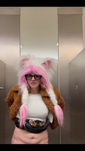 At the Airport Getting Ready for Some More Anal Training