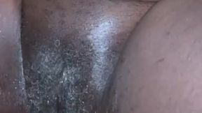 Continuous chocolate cumshot on BBC