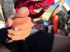 Twink Handjob in the Car