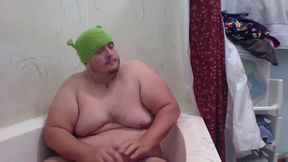 Huge Ogre Chub Bear Flexing And Fapping