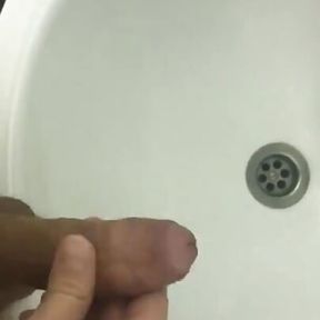 Young Twink Fast Wank And Cum In Bathroom