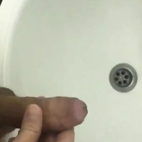 Young Twink Fast Wank And Cum In Bathroom