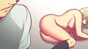 Step-Sister Seduces Her Teacher With Anime Cuteness & Ebony Charm
