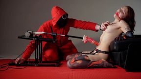 MANIAC TESTS HIS BELLY BUTTON FUCK MACHINE ON ME! (HD)