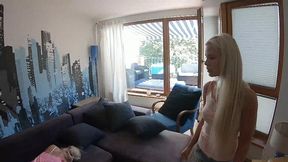 She enjoy her body and feet - Part 1