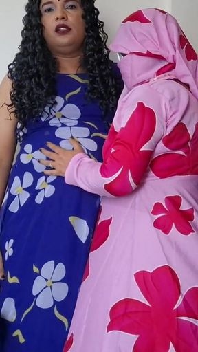 Indian Double Trouble Khadija Is a Fan Wanted to Meet