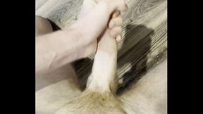 Young Twink - Long Cumshot. Horny Teen Cumshot Explosion, Cum On The Floor, Hairy Legs, Arms and Hot Abs.