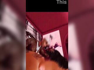 Nasty corpulent beauty gives it to a plump ebony dude
